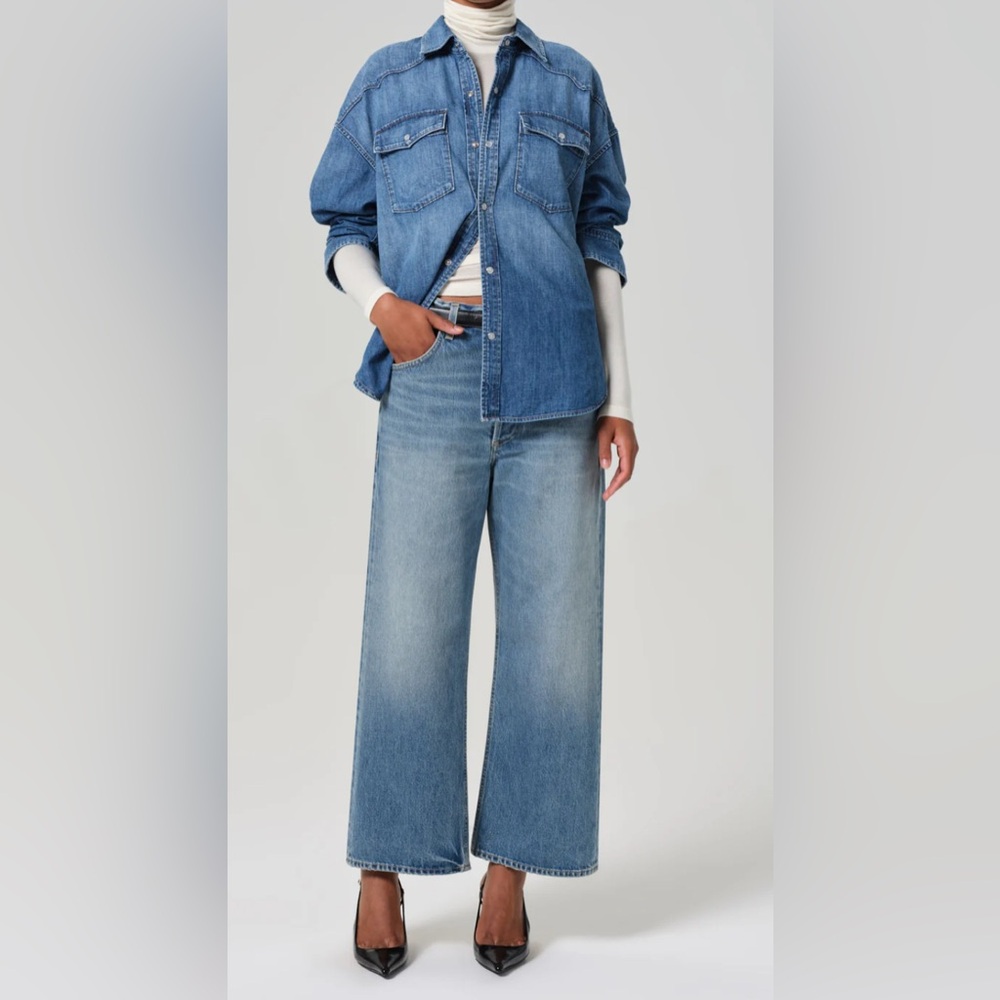 NWOT // CITIZENS OF HUMANITY // Gaucho Jeans, Sz 31, Color: Sodapop